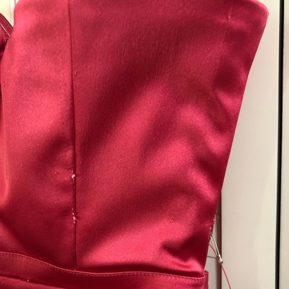 BEBE Pink Strapless Dress Size XS NEW Without Tags NWT Barbie Barbiecore - Picture 9 of 15